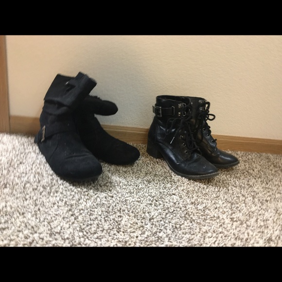 ** Bundle of Black Booties! ~ Size 7 ** - Picture 9 of 11
